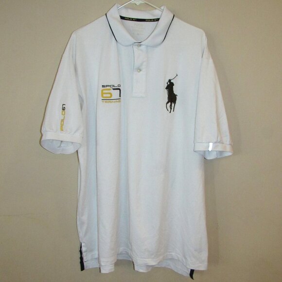 RL 67 Training Polo Ralph Lauren Performance Shirt Big Pony Mens XLT XL Tall - Picture 1 of 5